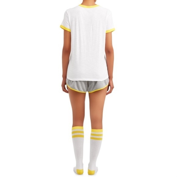 DISNEY Womens Toy Story 3pc Set: Top/Shorts/Socks - Picture 2 of 3